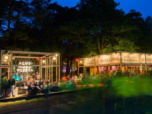 Eventhub - ALDARIS alus zona festivālā Positivus
