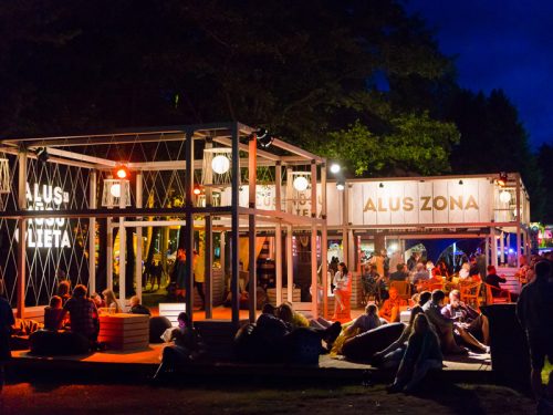 Eventhub - ALDARIS alus zona festivālā Positivus
