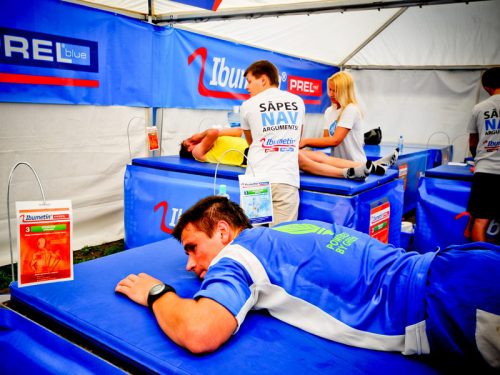 Eventhub - Ibumetin masāžas zona Nordea maratonā